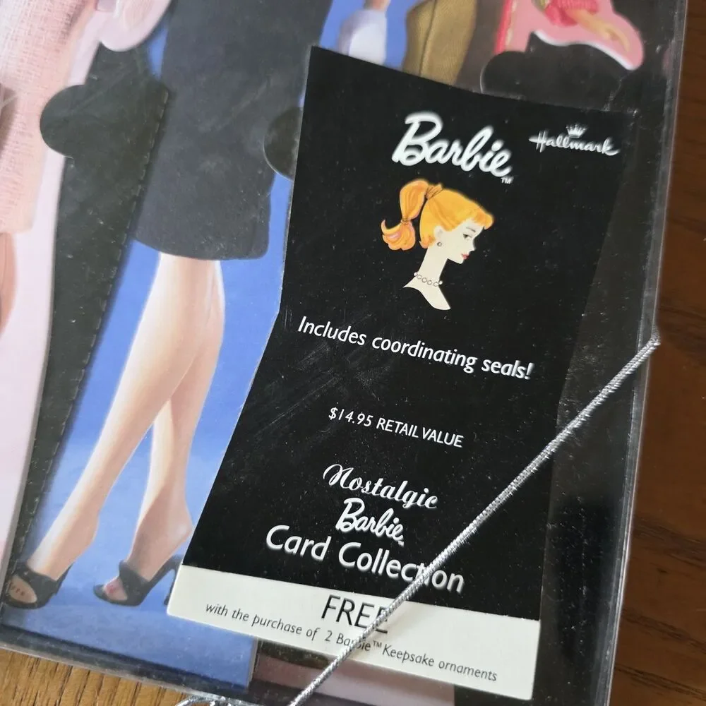 2003 Hallmark Nostalgic Barbie Mattel Card Collection New in Box Vintage